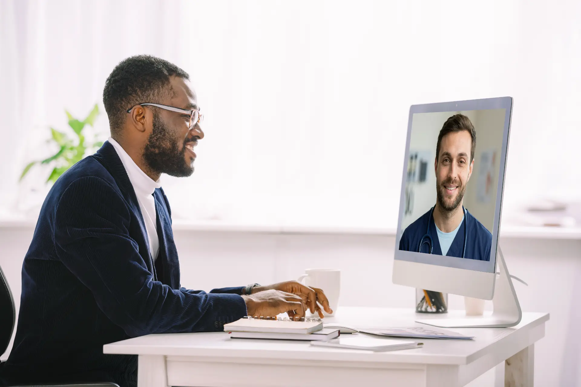 Employees or workforce participants using an Interactive Guide through a website, kiosk, tablet, or shared display.