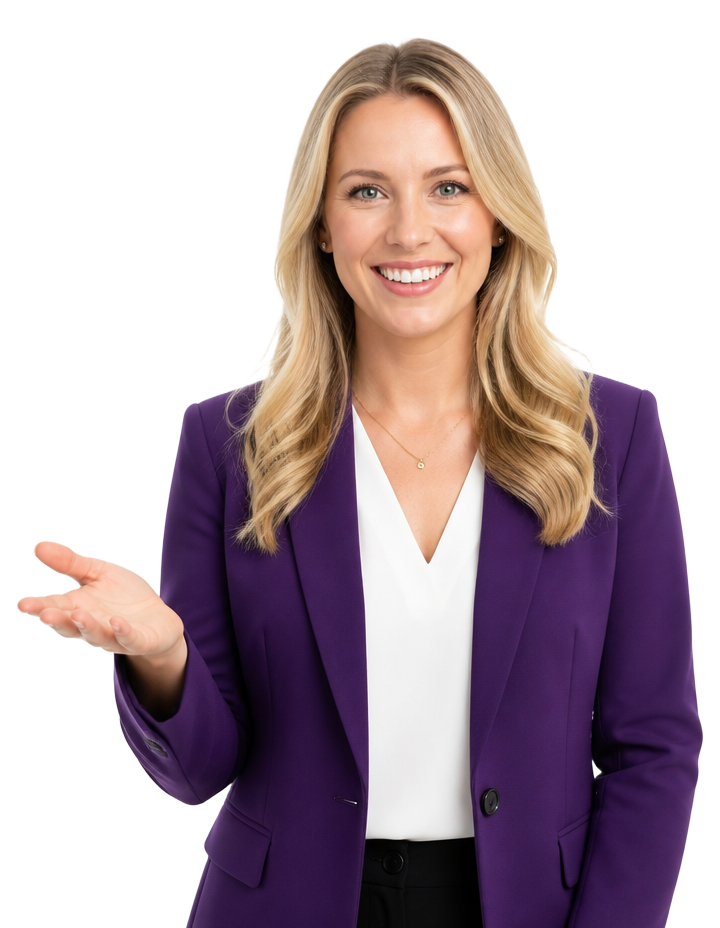 Ava, a product expert, answering a prospect's questions out loud.